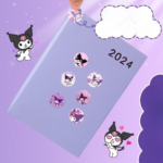 Kuromi & Cinnamoroll Stickers – Cute Sanrio Stickers for Kids, Journals & Rewards - Image 4