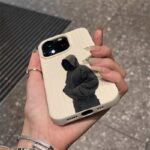 Hoodie Style Woven Texture Soft Phone Case for iPhone - Image 2