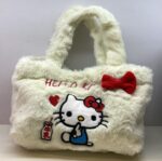 Sanrio Plush Character Crossbody Bag – Hello Kitty, My Melody, Kuromi & Care Bear - Image 6