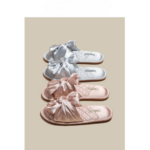 Elegant Bow Indoor Slippers – Soft, Non-Slip, Quiet Comfort - Image 6