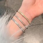 Full Crystal Titanium Steel Bangle Luxury Sparkle Design - Image 5