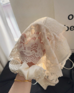 French Lace Padded Camisole Crop Top for Women - Image 8