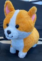 Adorable Fluffy Corgi Dog Plush Toy - Image 3