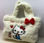 Sanrio Plush Character Crossbody Bag – Hello Kitty, My Melody, Kuromi & Care Bear - Image 4