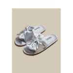 Elegant Bow Indoor Slippers – Soft, Non-Slip, Quiet Comfort - Image 8