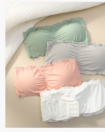 Ice Silk Strapless Seamless Bandeau Bra for Women - Image 3