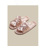 Elegant Bow Indoor Slippers – Soft, Non-Slip, Quiet Comfort - Image 9