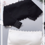 Invisible Strapless Wireless Bandeau Bra Minimizer