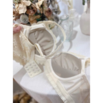 Bridal Lace Lingerie Set – French Style Wireless Bra - Image 9