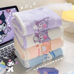 Coral Fleece Towel for Kids – Soft and Absorbent Sanrio-Style Face Towel