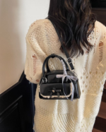 Tiancai Yifei Elegant Bowling Handbag Crossbody Tote Bag