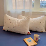 Cream Korean -style Sweet Cookies Monster bedding set - Image 4