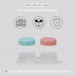Contact lens with glasses care box storage color lens box cartoon print portable - Image 3