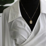 French light luxury titanium steel ins necklace women's - Image 5