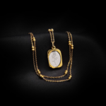 French light luxury titanium steel ins necklace women's - Image 2