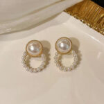 French retro pearl earrings new high-end earrings - Image 10