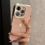 Electroplated Snow Velvet Phone Case – Soft & Stylish Protection - Image 6