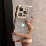 Electroplated Snow Velvet Phone Case – Soft & Stylish Protection - Image 9