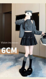 High-Waist Bow Tiered Lace Ruffle Mini Skirt - Image 13