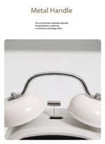 Creative Loud Metal Bell LED Alarm Clock for Heavy Sleepers - Image 8