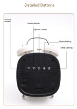 Creative Loud Metal Bell LED Alarm Clock for Heavy Sleepers - Image 6