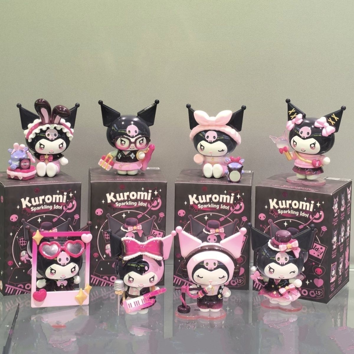 Image_20260112161311 Kuromi Sparkly Idol Series Desktop Figurine Toy - Image 1