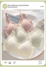 Backless Lace Push-Up Wireless Bra for Small Bust - Image 11