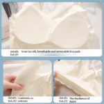 Backless Lace Push-Up Wireless Bra for Small Bust - Image 9