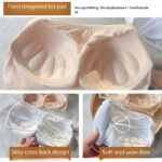 Strapless Padded Bandeau Bra with Cross Back Design - Image 4