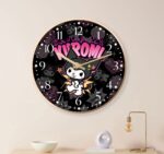 Sanrio Kuromi Cute Cool Silent Quartz Wall Clock - Image 4