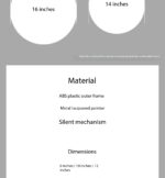 Sanrio Kuromi Cute Cool Silent Quartz Wall Clock - Image 5