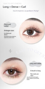 NOVO Double-Ended Waterproof Lengthening Mascara - Image 9