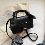 Stone Texture Top-Handle Crossbody Bag for Women - Image 5