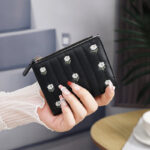 Embroidered Floral Short Wallet – Cute Fresh Small Purse for Women - Image 6