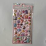 Cute 3D Cartoon Embossed Hollow Stickers Set - Image 23