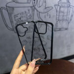 Cute Black Cartoon Hello Kitty Phone Case – Shockproof Protective Cover for iPhone 16 Pro Max, 15 Pro Max, 14 Pro, 14 Plus, 13, 12 - Image 4