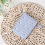 Embroidered Floral Short Wallet – Cute Fresh Small Purse for Women - Image 10