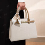 Genuine Leather Top-Handle Mom Handbag for Women - Image 4