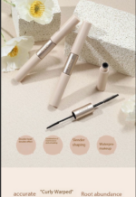 NOVO mascara is waterproof and sweat-proof, slim and curling, has a very fine brush head, sets the base, is long-lasting, does not smudge, does not fade, and is dense in color. - Image 4