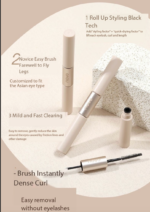 NOVO mascara is waterproof and sweat-proof, slim and curling, has a very fine brush head, sets the base, is long-lasting, does not smudge, does not fade, and is dense in color. - Image 9