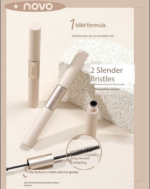 NOVO mascara is waterproof and sweat-proof, slim and curling, has a very fine brush head, sets the base, is long-lasting, does not smudge, does not fade, and is dense in color. - Image 12