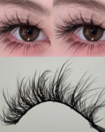 Comic Style Wet Look Glue-Free One-Piece False Eyelashes - Image 3