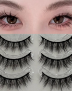 Comic Style Wet Look Glue-Free One-Piece False Eyelashes - Image 5