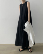 Casual Slimming Summer Vest Dress - Image 11