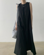 Casual Slimming Summer Vest Dress - Image 9