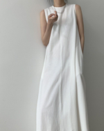 Casual Slimming Summer Vest Dress - Image 7