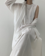 Casual Slimming Summer Vest Dress - Image 6