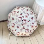 Hello Kitty Automatic Umbrella | Dual-Purpose UV Protection & Rain Shield, Cute & Stylish
