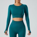 Seamless Strappy Support Yoga Set - Image 4