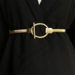 Gold Chain Belt for Women – Elastic Waistband for Dresses - Image 10